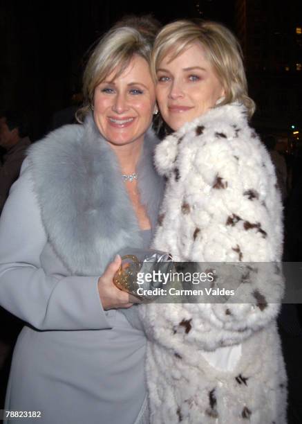 Sharon Stone & Sister Kelly Stone