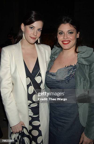 Liv Tyler and Mia Tyler