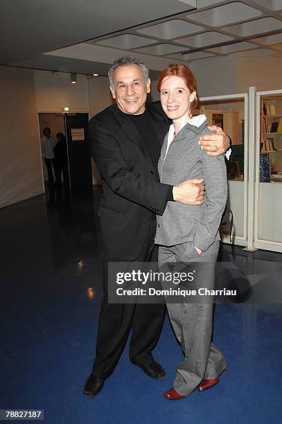 Jacques Perin and Gersende Perrin attends the 20th Birthday Of The 'Cado D'Orleans' at The Cado of Orleans on January 7, 2008 in Orleans, France.