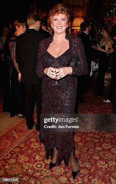 Cilla Black attends Liz Brewer's Christmas party for her good friend Dame Shirley Bassey to celebrate her 70th Birthday, kindly hosted by Andrew...