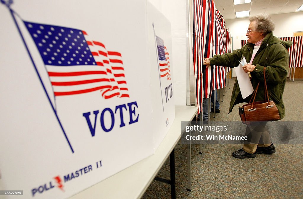 New Hampshire Voters Go To Polls In Nation's First Primary
