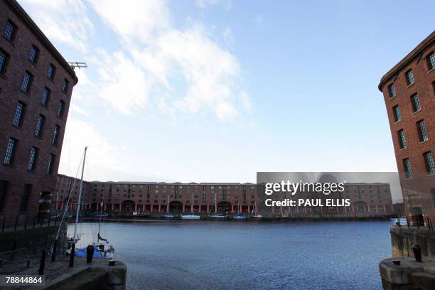 The Albert Dock are in Liverpool, north-west England, 09 January 2008, which is an example of the city's regeneration. Unitl the mid-1980's the...