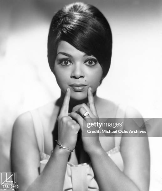 Ruby Terrell Motown recording star Tammi Terrell poses for a portrait circa1966 in ...