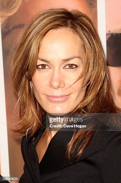 Presenter Tara Palmer-Tomkinson arrives at the European premiere of "Charlie Wilson's War" at the Empire cinema Leicester Square on January 9, 2008...