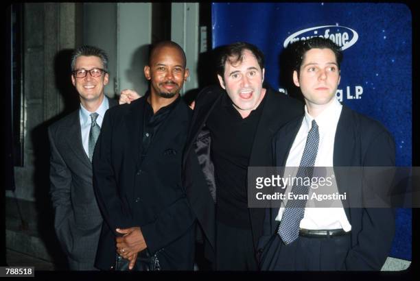 Alan Ruck, Michael Boatman, Richard Kind, and Alexander Chaplin attend the Project A. L. S. "Tomorrow is Tonight" Benefit Gala September 27, 1999 in...