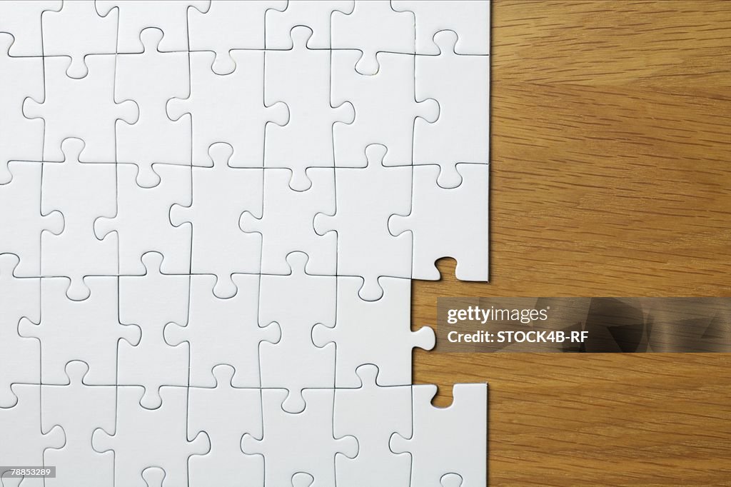 A missing jigsaw piece