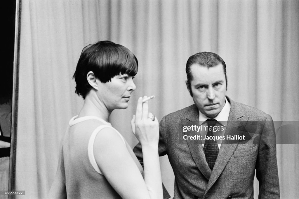 Bernard Buffet with Wife Annabel