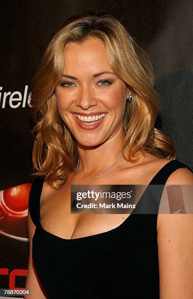 Actress Kristanna Loken arrives at the premiere of FOX's "Terminator: The Sarah Connor Chronicles" held at the Arclight Cinerama Dome on January 9,...
