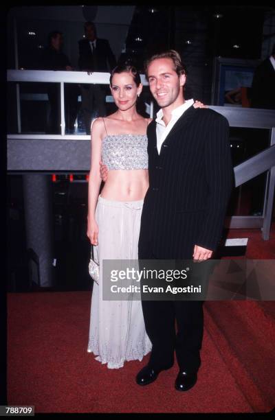 Embeth Davidtz and Alessandro Nivola attend the premiere of "Mansfield Park" October 18, 1999 in New York City. The movie is based on Jane Austen's...