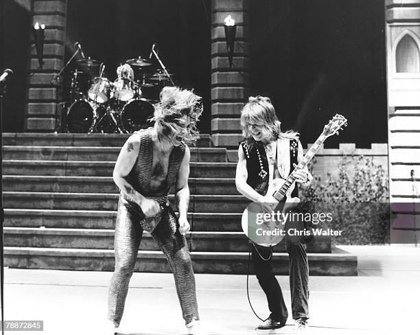 Ozzy Osbourne and Randy Rhoads