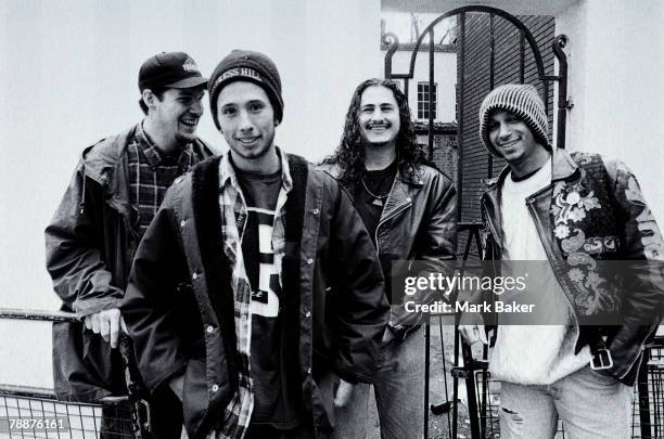 Rage Against The Machine Press Shoot, London