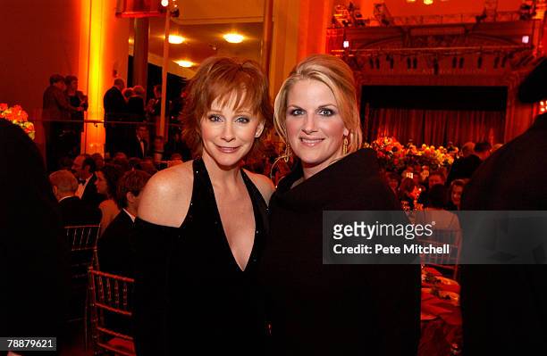 Reba McEntire and Trisha Yearwood at the Kennedy Center Honors.