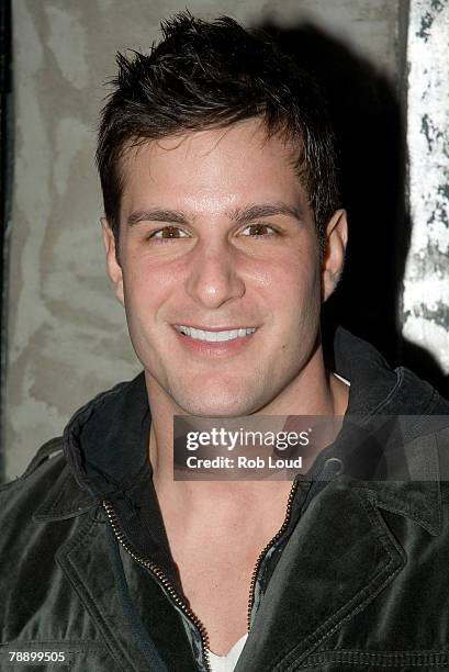 Actor Jay Jablonski attends the "How to Eat Like a Hot Chick" book release party at Stereo January 10, 2008 in New York City.