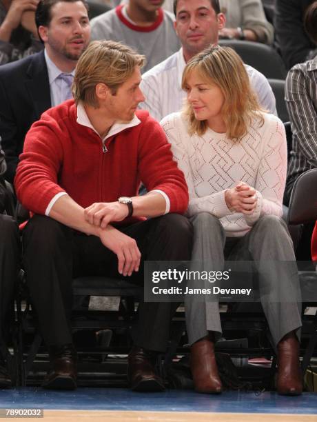 Alan Wyse and Kim Cattrall