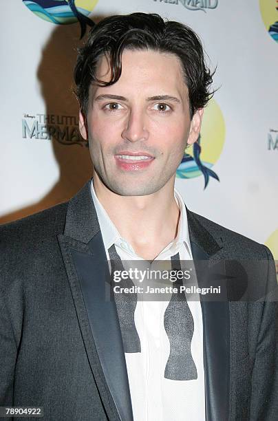 Actor Sean Palmer attends the After Party of "The Little Mermaid" at Roseland Ballroom on January 10, 2008 in New York City.