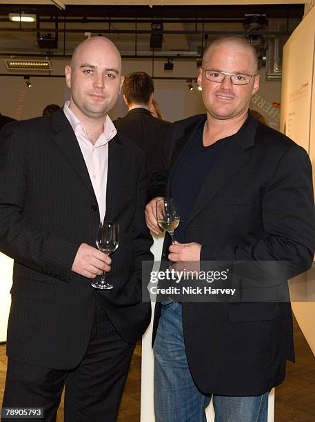 Anthony Flinn and Heston Blumenthal