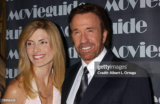 Chuck Norris and wife Gina