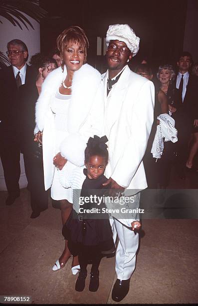 Whitney Houston & Bobby Brown & Daughter