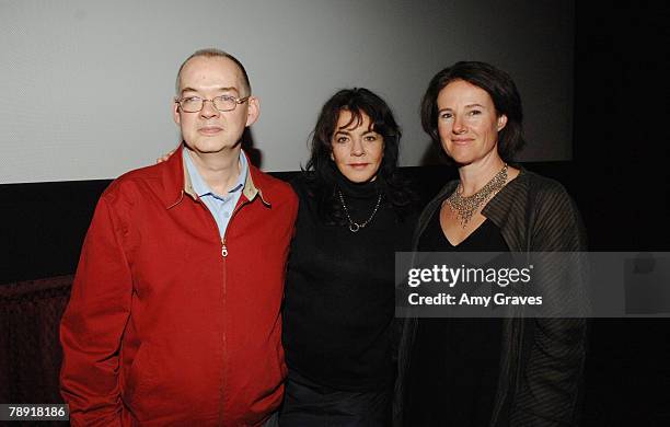 Co-director/ writer Tom Hunsinger, actress Stockard Channing and Co-director of Programming for PSFF Helen duToit participate in the Q & A at the...