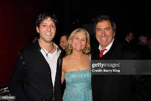 Actor Cyrus Alexander, actress Annie Hendy and director Kenny Ortega attend Venice Magazine's after party for "The Catholic Girl's Guide to Losing...