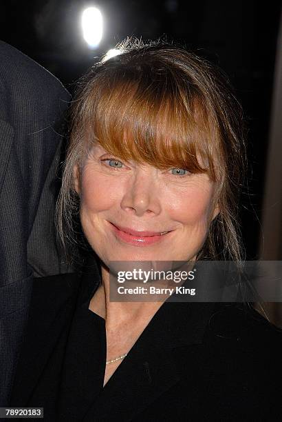 Actress Sissy Spacek arrives at the 2007 annual LA Film Critics awards held at the InterContinental on January 12, 2008 in Los Angeles, California.