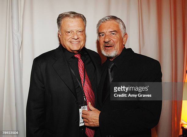 Harold Metzner and Darryl Macdonald attend the 19th Annual Palm Springs International Film Festival Houston Gala at the Jim and Jackie Lee Houston...