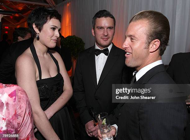Actress Rumer Willis, Balthazar Getty, and Scott Caan at The Art of Elysium 10th Anniversary Gala at Vibiana on January 12, 2008 in Los Angeles,...