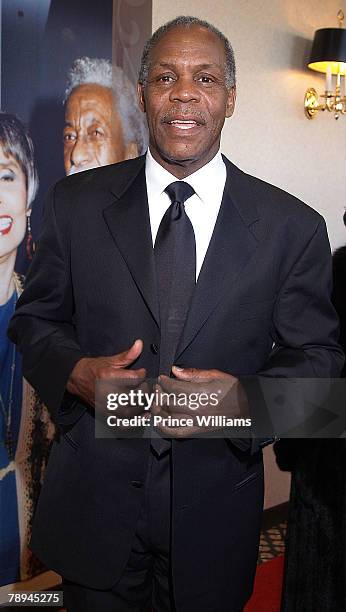 Actor Danny Glover arrives at the 16th annual Trumpet Awards January 13, 2008 at the Omni Hotel at CNN Center in Atlanta, Georgia.