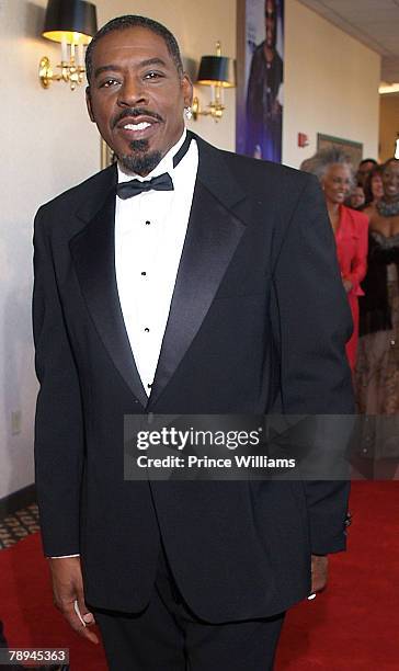 Actor Ernie Hudson arrives at the 16th annual Trumpet Awards January 13, 2008 at the Omni Hotel at CNN Center in Atlanta, Georgia.