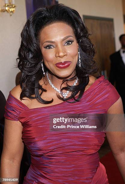 Actress and singer Sheryl Lee Ralph arrives at the 16th annual Trumpet Awards January 13, 2008 at the Omni Hotel at CNN Center in Atlanta, Georgia.