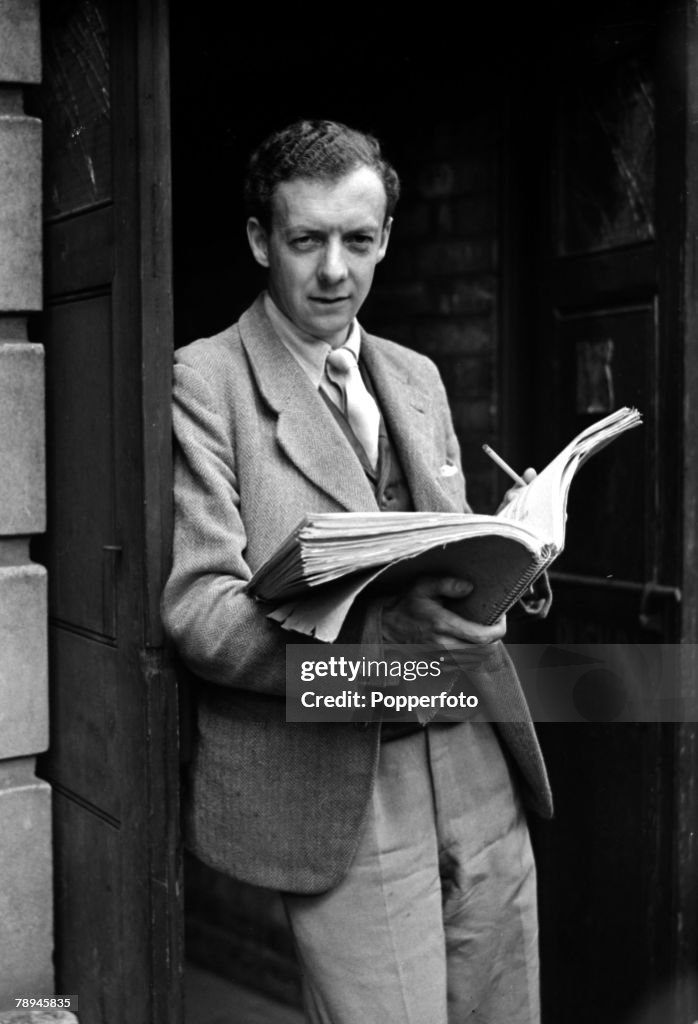 29th May 1945 English Composer Benjamin Britten Pictured Outside 29th-may-1945-english-composer-benjamin-britten-pictured-outside