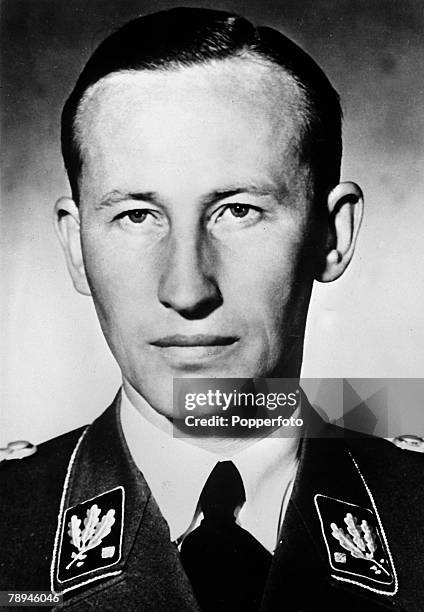 War and Conflict, World War II, pic: circa 1940, Reinhard Heydrich, German Nazi Chief of the Security Police, the SD and SS, who was killed by Czech...