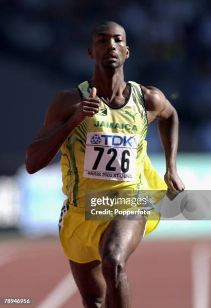 9th World Championships in Athletics, Paris, France, 24th August 2003, Mens 400m Heats, Michael Blackwood, Jamaica