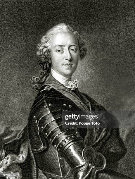 History Personalities, pic: circa 1750, This illustration shows Prince Charles Edward Stuart, "Bonnie Prince Charlie" who laid claim to the British...