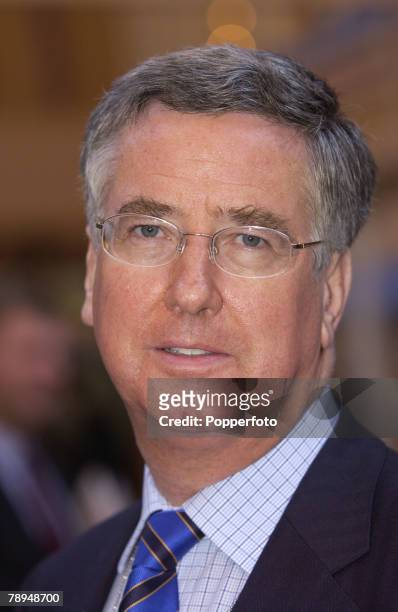 Politics, Blackpool, England, 7th October 2003, Conservative Party Conference, Michael Fallon, MP