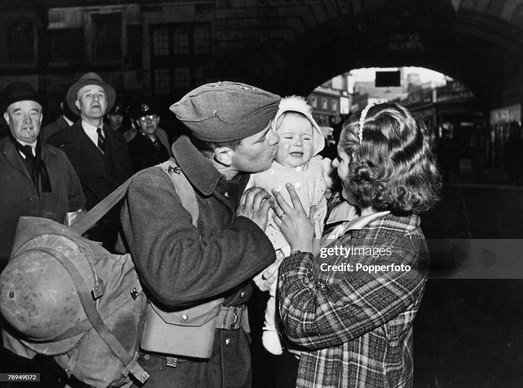 Soldier's Goodbye Kiss
