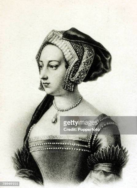 History Personalities, English Royalty, pic: circa 1530, Anne Boleyn, the second wife and Queen of King Henry VIII and mother of the future Queen...
