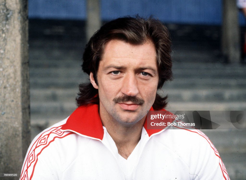 Football. Bolton Wanderers' Frank Worthington, 1978.