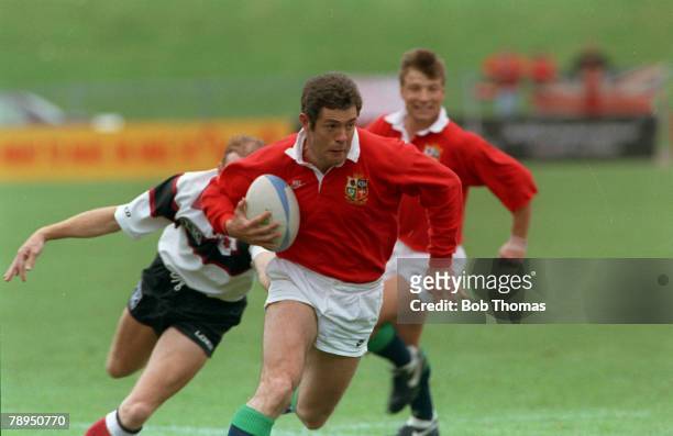 Sport, Rugby Union, 26th May 1993, British Lions Tour of New Zealand, North Harbour v British Lions, Gavin Hastings, British Lions