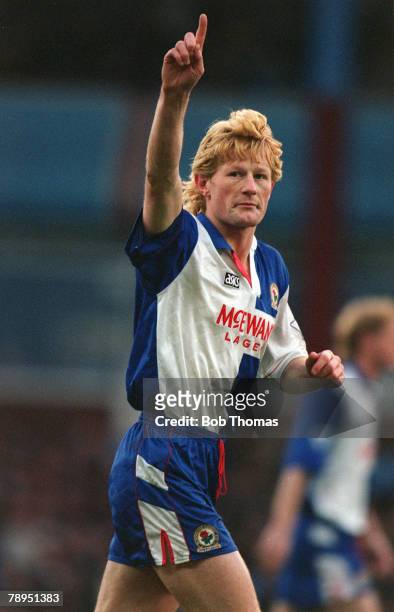 January 1994, FA,Carling Premiership, Aston Villa 0 v Blackburn Rovers 1, Colin Hendry, Blackburn Rovers