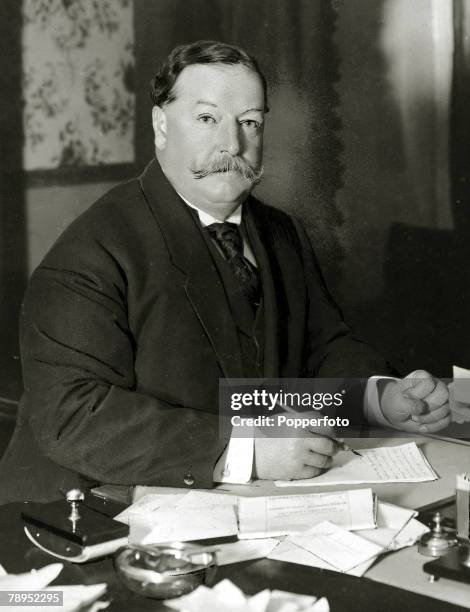 Politics, Personalities, USA, pic: circa 1910, William Howard Taft, portrait, William Taft became the 27th President of the United States 1909-1913,...