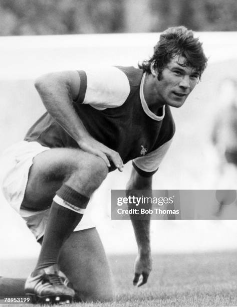 Malcolm MacDonald, Arsenal striker, known as "Supermac", a speedy, powerful centre forward who won 14 England international caps between 1972-1976...