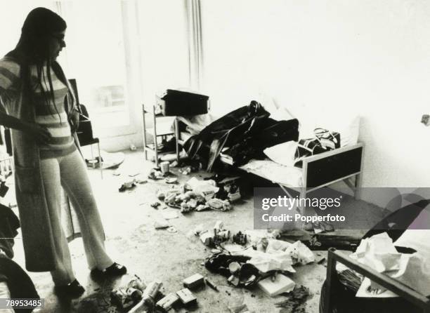 Terrorism, 1972 Olympic Games in Munich, September 1972, The room in which two Israelis were killed when the Arab guerillas first attacked.