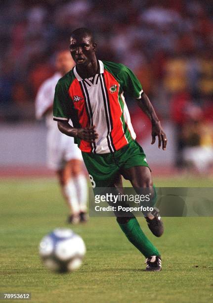 Football, 2002 World Cup Qualifier, African Second Round, Group D, 20th May 2001, Tunis, Tunisia 1 v Cote d'Ivoire 1, Ibrahima Kone of the Cote...