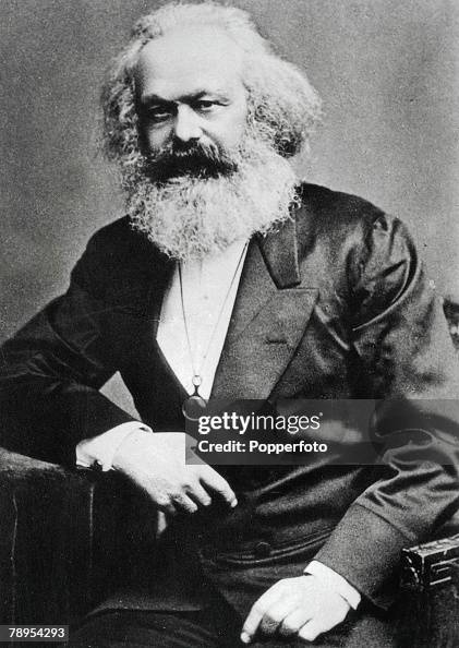 Portrait of Karl Marx Portrait of Karl Marx