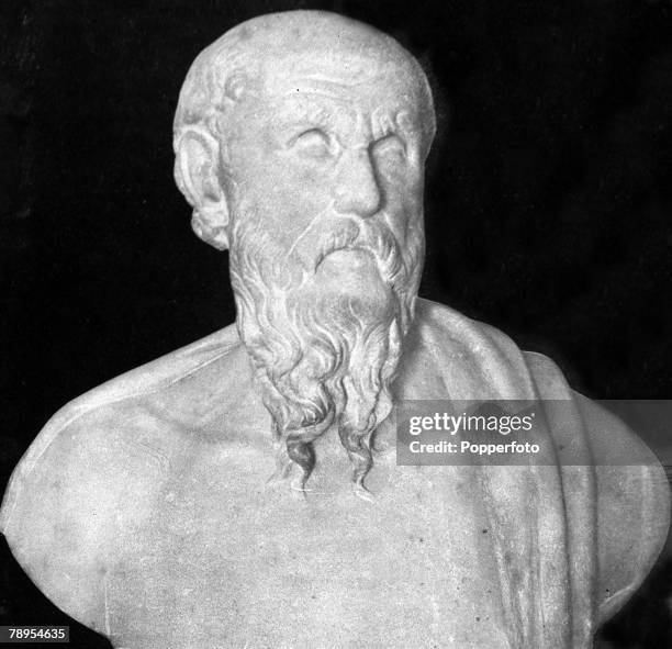 Bust of Diogenes of Sinope , the Greek Cynic philosopher and moralist