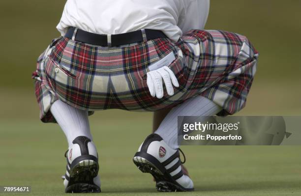 Sport, Golf, British Open Golf Championship, Royal Troon, Scotland, 18th July 2004, Ian Poulter of England wearing plus fours