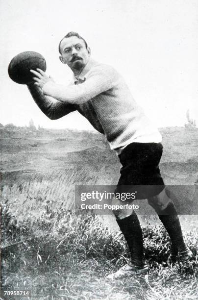 Olympic Games, Paris, France, Rugby Union,Frantz Reichel, Racing de France