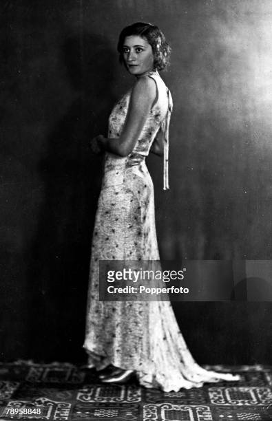 Circa 1930, Countess Edda Ciano, daughter of Mussolini, who married Count Ciano the Italian politician and diplomat
