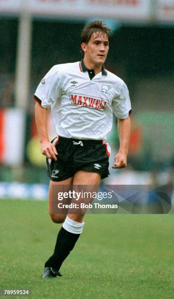 10th November 1990, Craig Ramage, Derby County